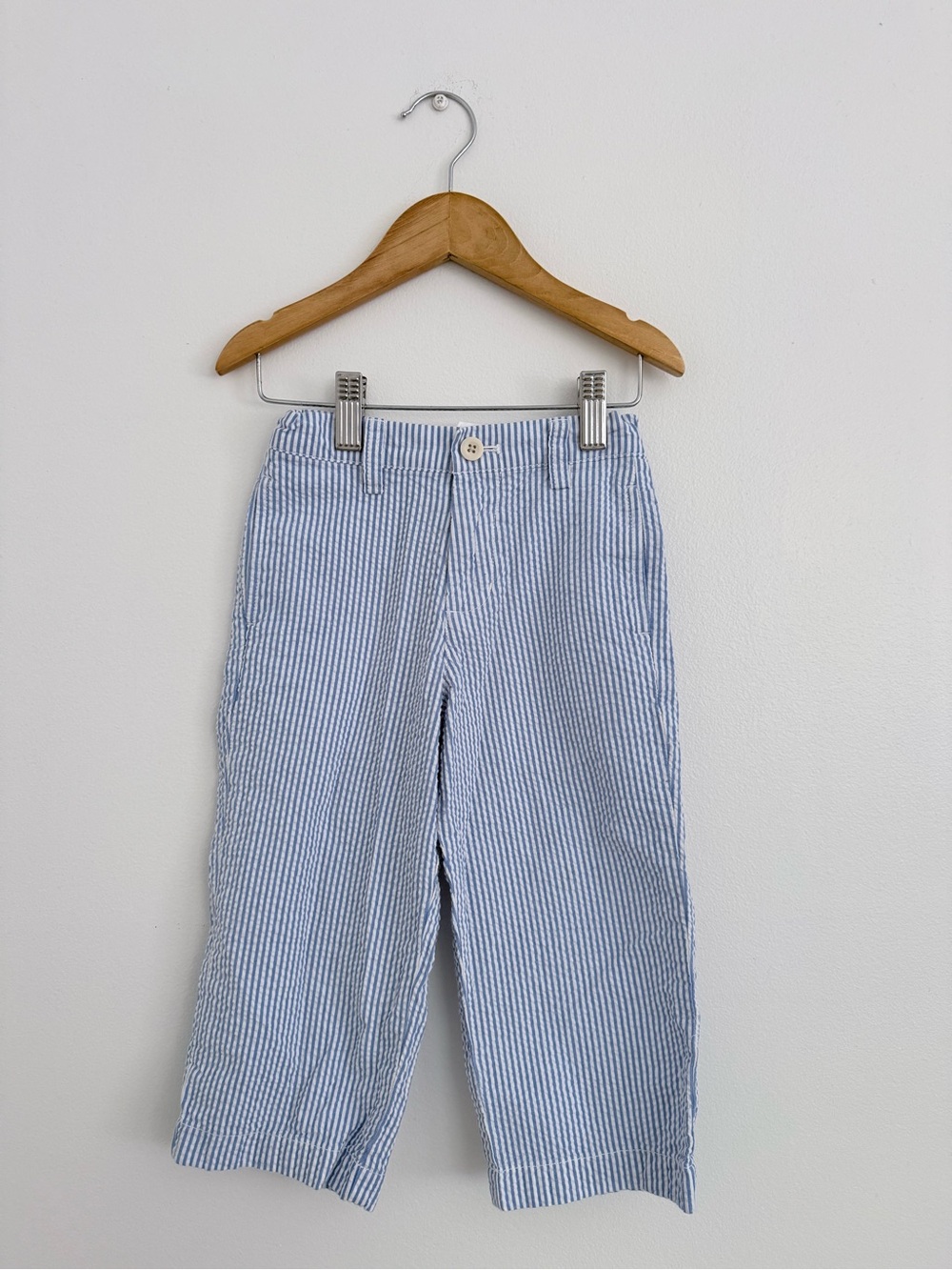 Vineyard Vines Blue and White Striped Seersucker Pants
